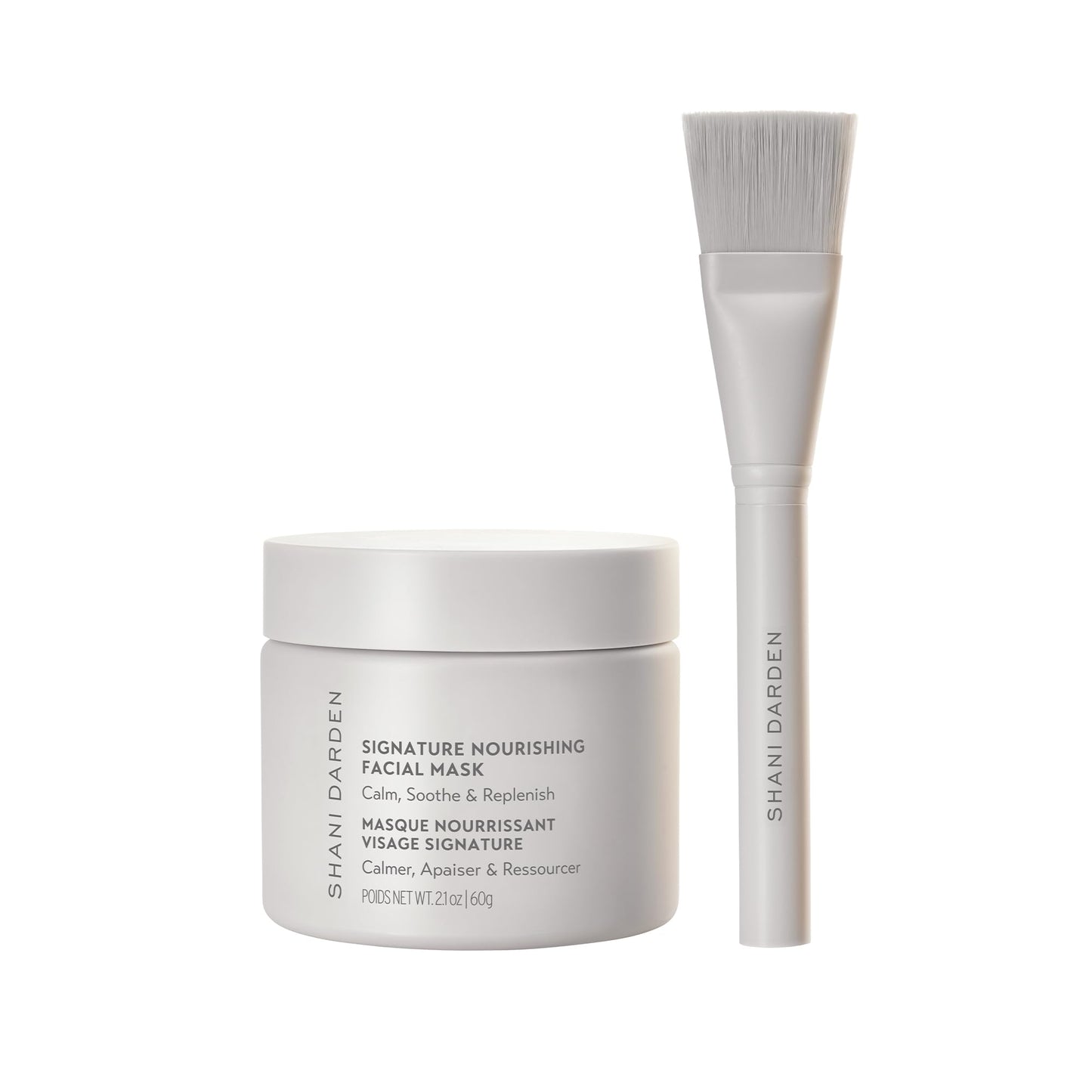 SHANI DARDEN SKIN CARE Signature Nourishing Facial Mask, A Nourishing Bentonite Clay Mask for Soothing Face Redness and Irritation with Colloidal Oatmeal and Squalane, 2.1 fl oz