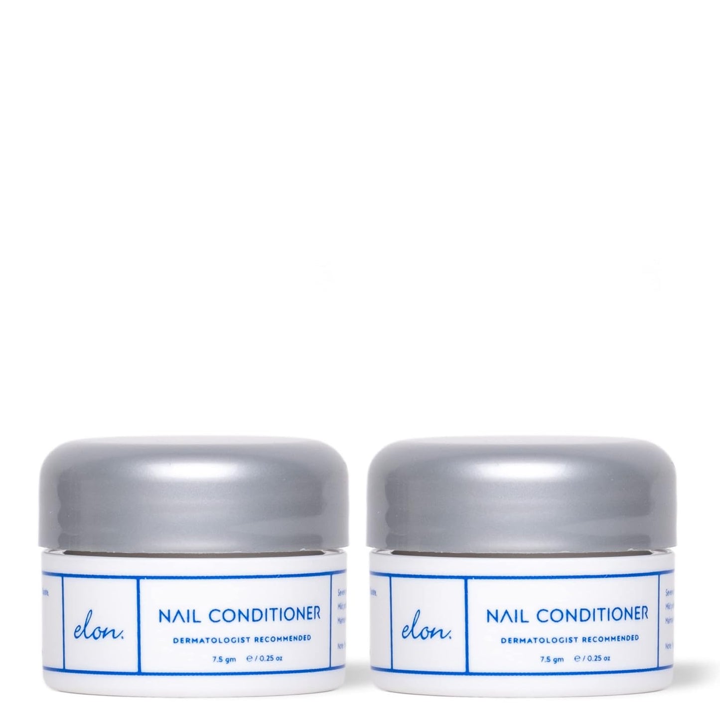 Elon Lanolin Nail Strengthener - Conditions Nails & Protects Cuticles | 2-Pack (7.5g Jars)