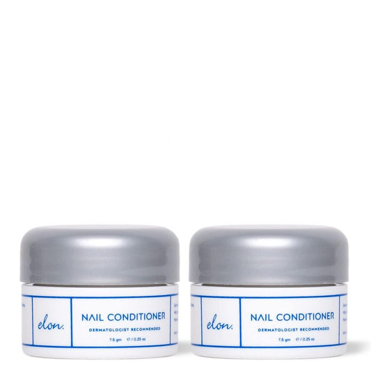 Elon Lanolin Nail Strengthener - Conditions Nails & Protects Cuticles | 2-Pack (7.5g Jars)