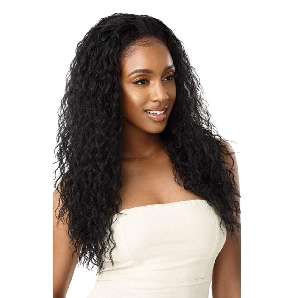 Outre Quick Weave Wet & Wavy Half Wig BEACH CURL 24" (2T1/30)