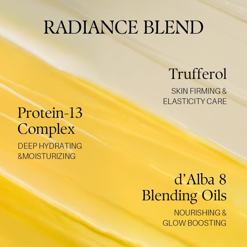 d'alba White Truffle Serum & Cream Modeling Mask - Deep Hydration & Firming Korean Skincare Treatment