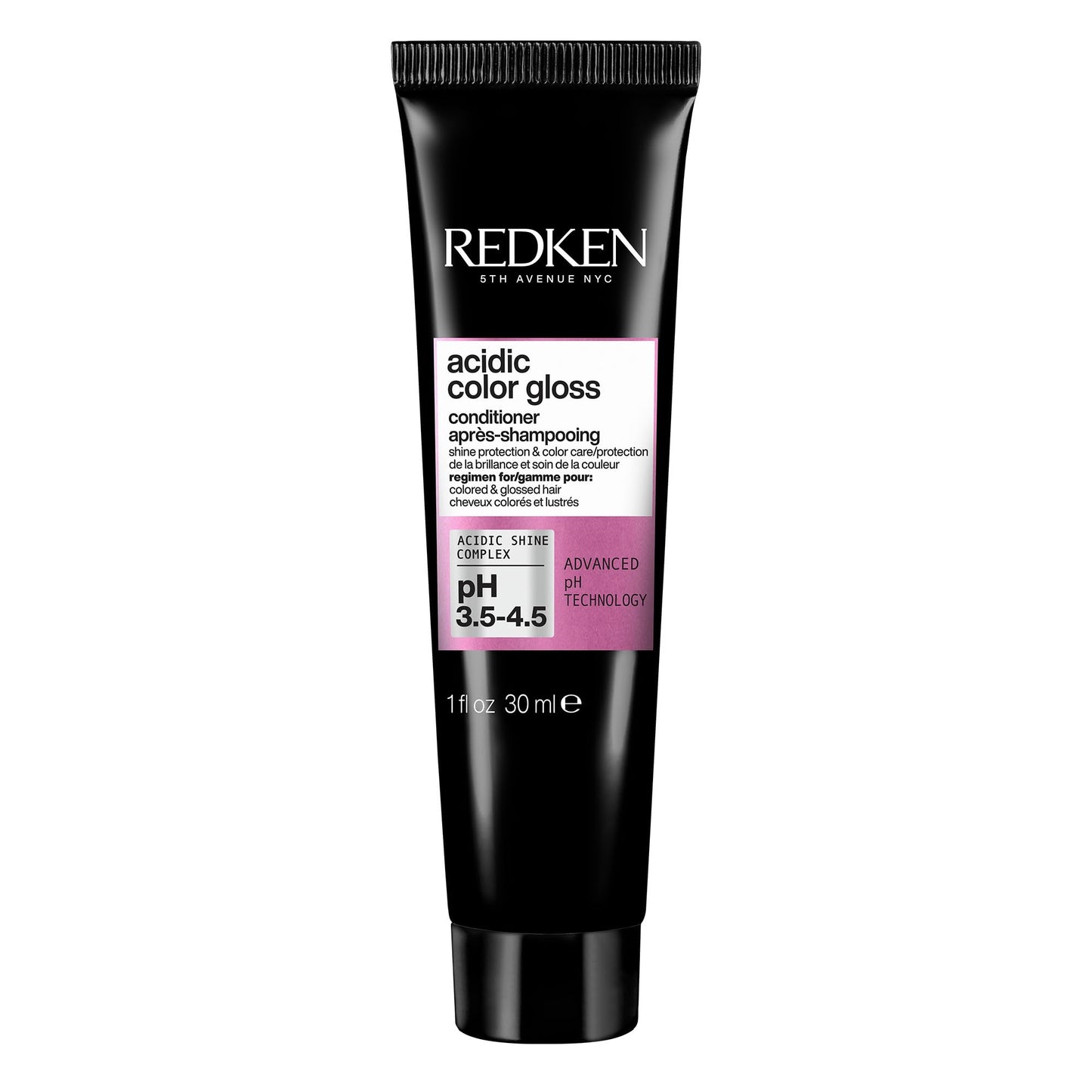 Redken Acidic Color Gloss Conditioner - Protects Vibrancy, Salon-Grade Hair Shine, For Color-Treated Hair, 1 Fl Oz