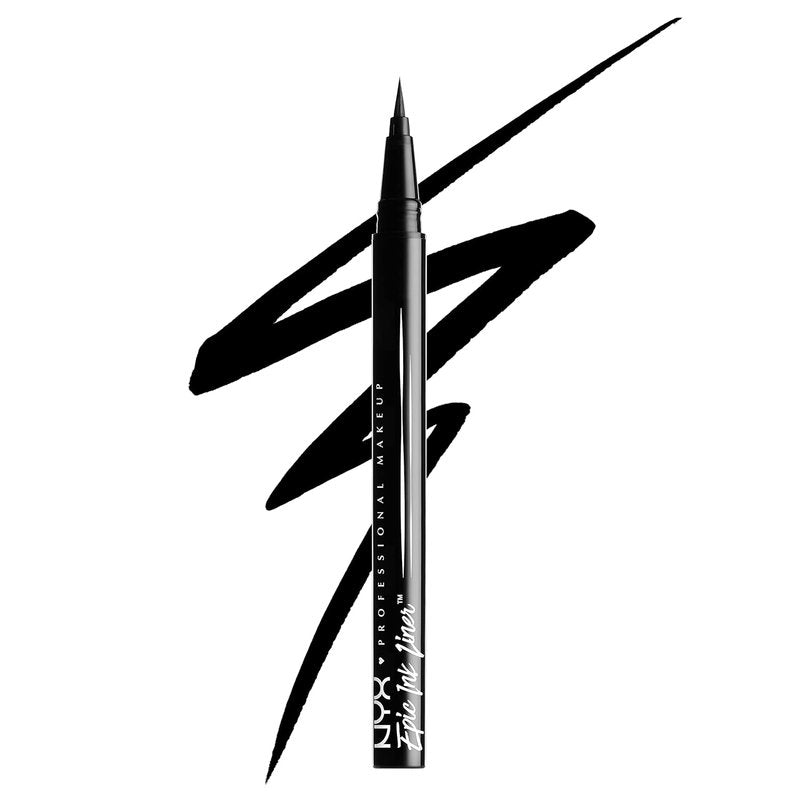 NYX On The Rise Volume Liftscara & Epic Ink Waterproof Eyeliner Bundle - Black Vegan Formula