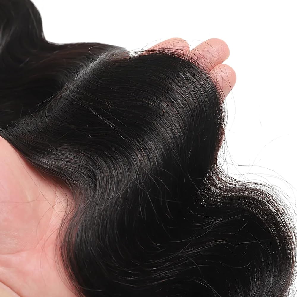Body Wave Bundles Natural Color Body Wave Human Hari Bundles 14 14 14 Inch Soft And Healthy Brazilian Virgin Remy Hair Extensions Quick Weave For Women Deals
