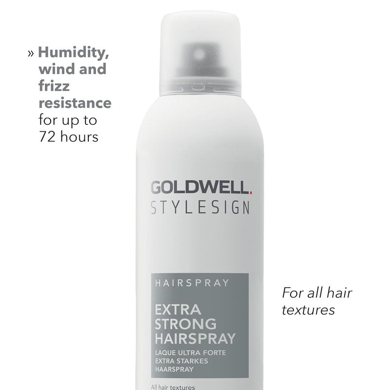 Goldwell StyleSign Extra Strong Hairspray - Long-Lasting Hold & Shine | 7.7oz