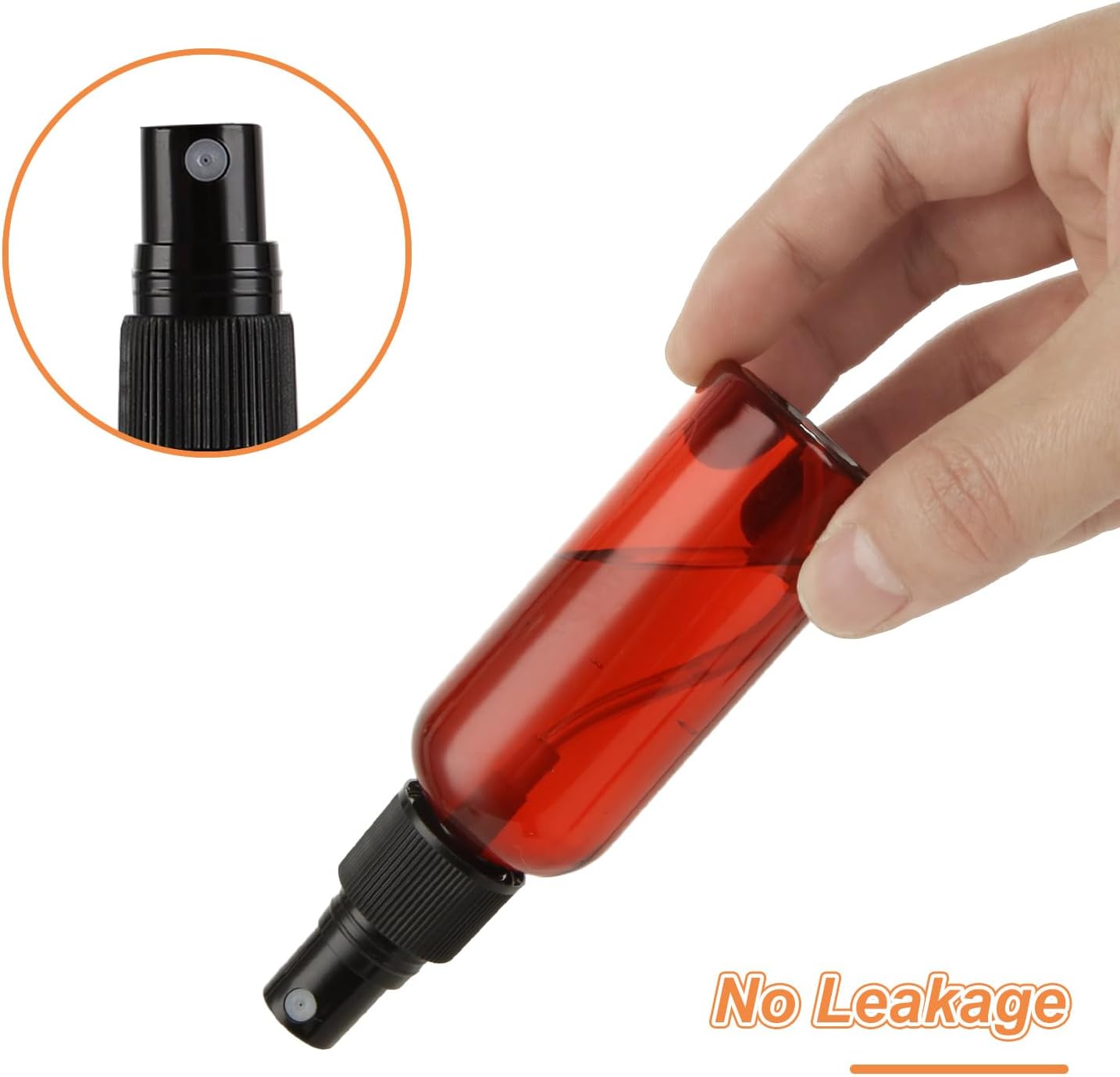 Amber Spray Bottles - 60 Pcs 1 oz Refillable Mini Spray Bottles | Anti-UV Fine Mist for Essential Oils