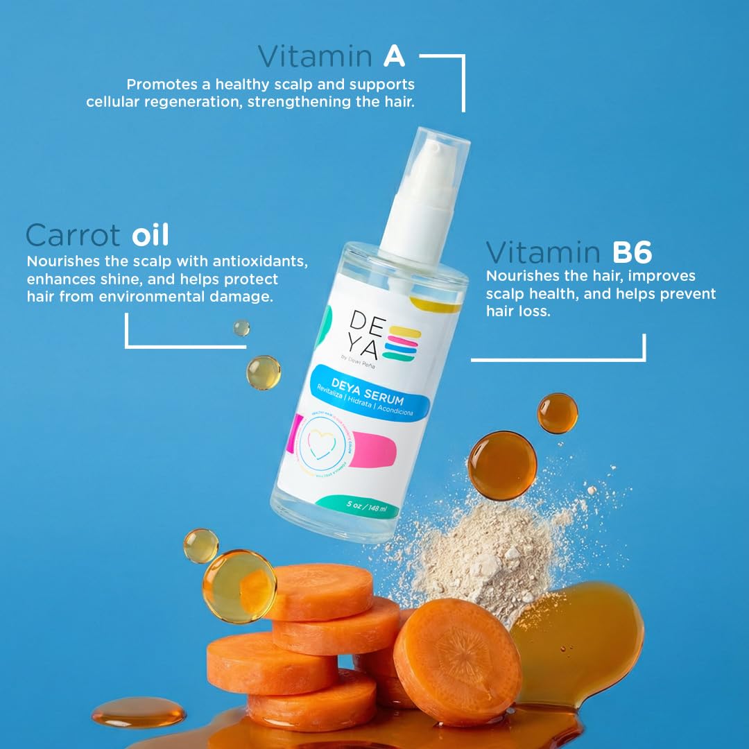 DEYA Serum- Finishing Drops for Shine And Open Ends Seal and Protection, Frizz Control. 5 oz