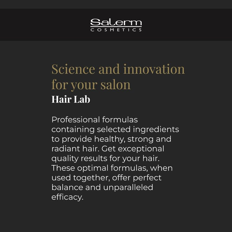 SALERM - Fortifying Shampoo - Multi-Protein Hair Lab Shampoo - 600 ml - Helps Nourish and Strengthen Hair - Improve Hair Appearance - Paraben-Free