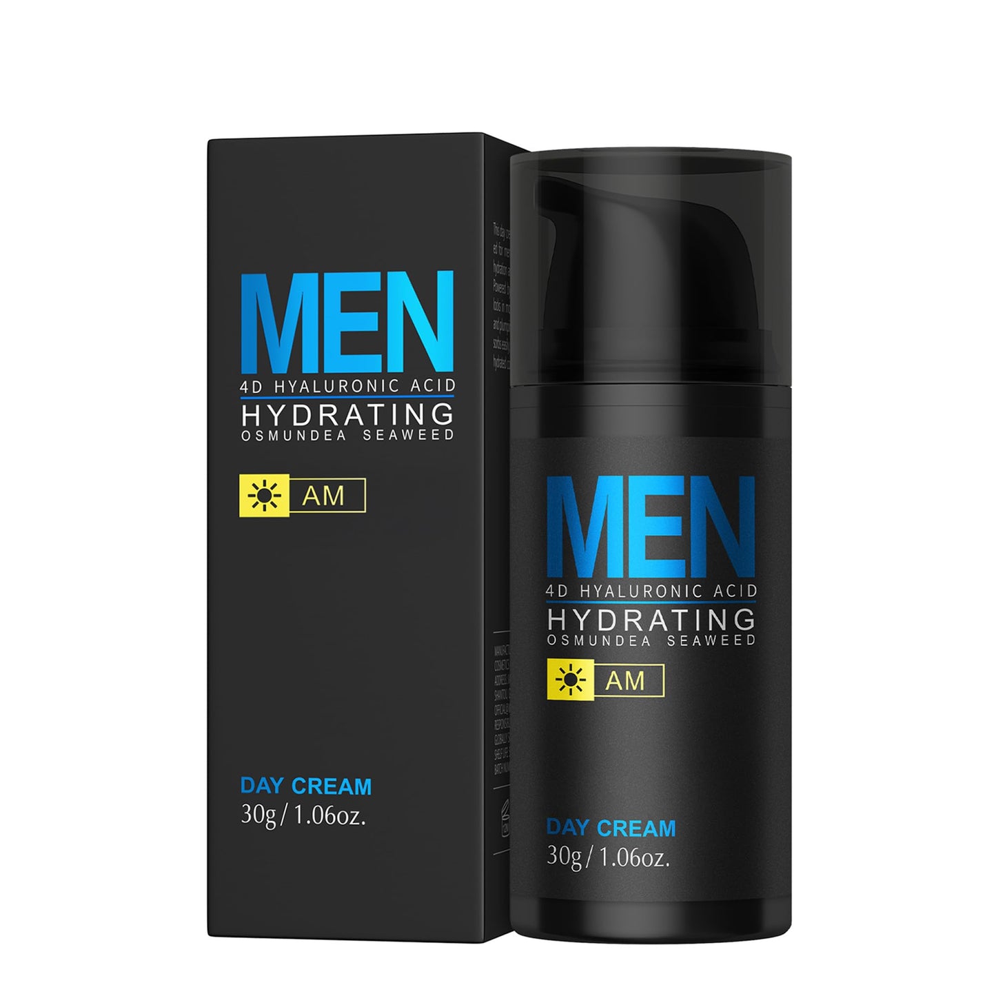 MIESCHER Men Hydrating Night Cream, Daily Moisturizer with Collagen & Retinol, Oil Control, Firm & Lift Hydrating Cream for Face & Body, Reduce Fine Lines, Strengthen Skin Barrier, 1.06 oz.