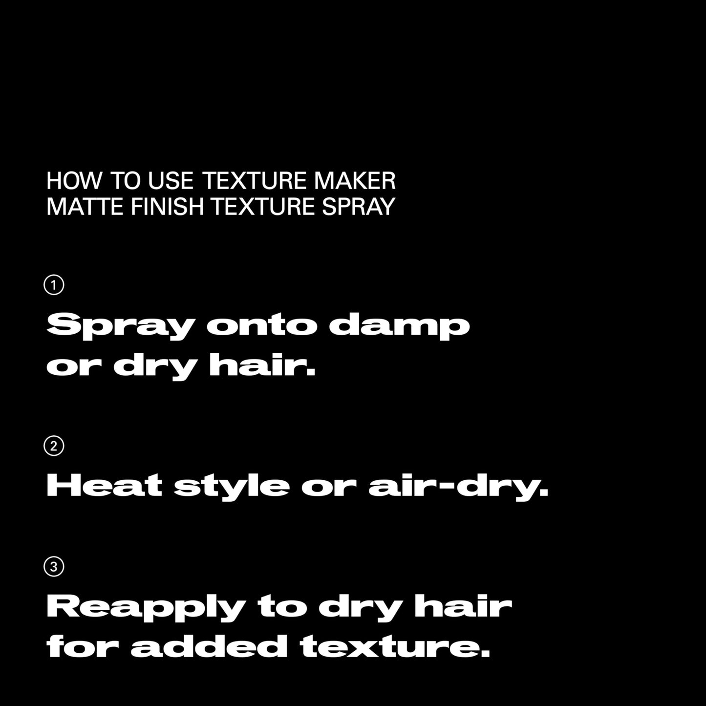 Sebastian Professional Styling Texture Maker Spray | Lightweight Hair Texturizer Spray with Medium Hold & Matte Finish | Non-Aerosol Hairspray with Sea Salt | 5.07 fl oz | Packaging May Vary