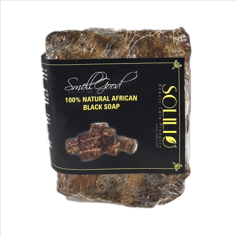 African Black Soap - Natural Raw Ghanaian Soap for Skin Care | 5 lb Bulk Size