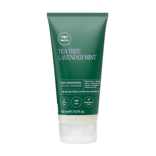 Tea Tree Lavender Mint Deep Conditioning Hair Mask - Hydrates & Strengthens Coarse, Dry Hair