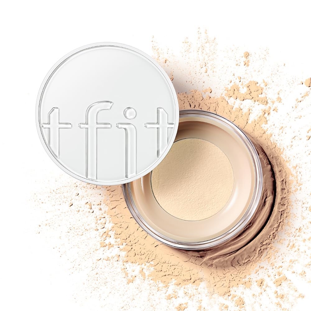TFIT Translucent Finishing Powder 24H Long Lasting, 2.1 Medium Beige 7g