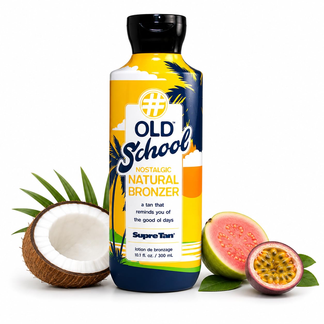 Natural Bronzer - Old School Nostalgic Formula | Paraben & Gluten Free, 10.1oz