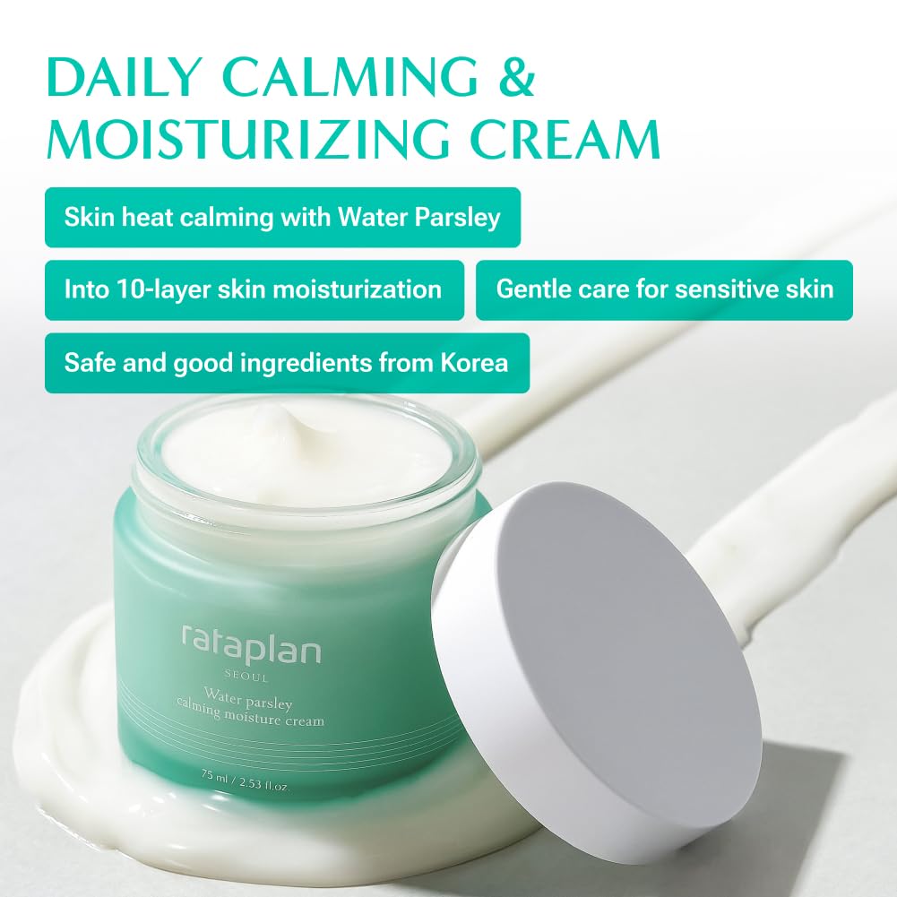 RATAPLAN Water Parsley Calming Serum & Cream Duo Set