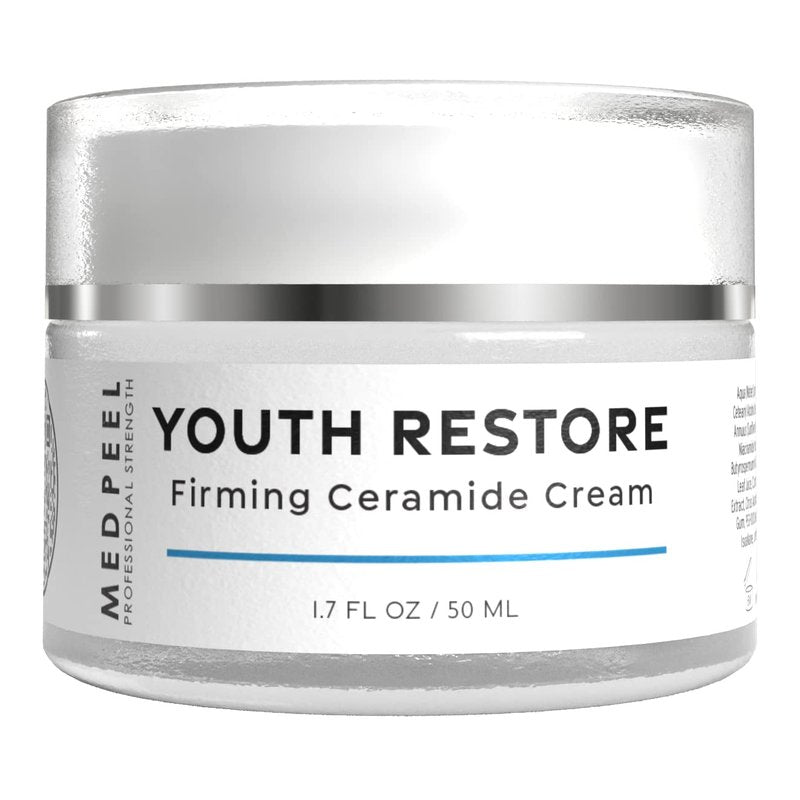Medpeel Youth Restore Firming Face Cream - Ceramide, Retinol & Shea Butter for Plump, Hydrated Skin | 1.7 fl oz