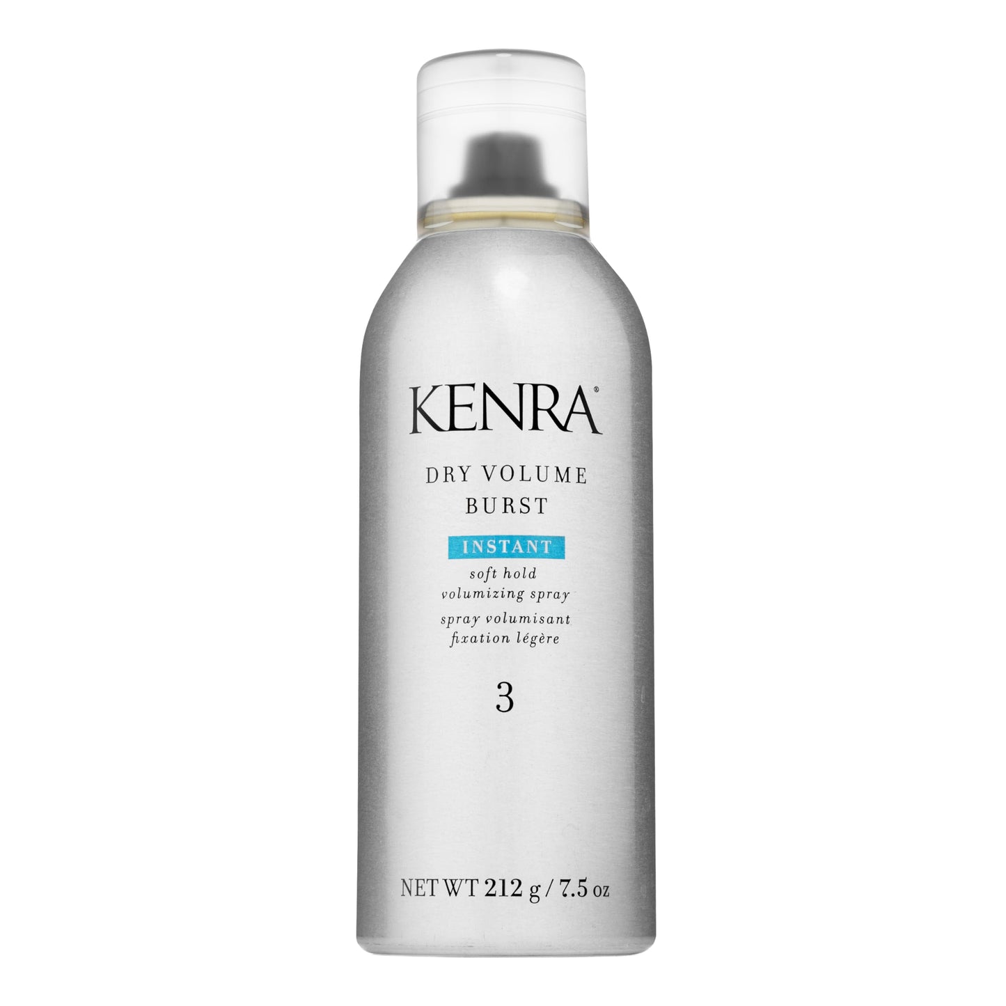 Kenra Professional Dry Volume Burst 3 | Instant Volume Hairspray | Soft Hold Volumizing Spray | Dry Application | All Hair Types | 7.5 oz