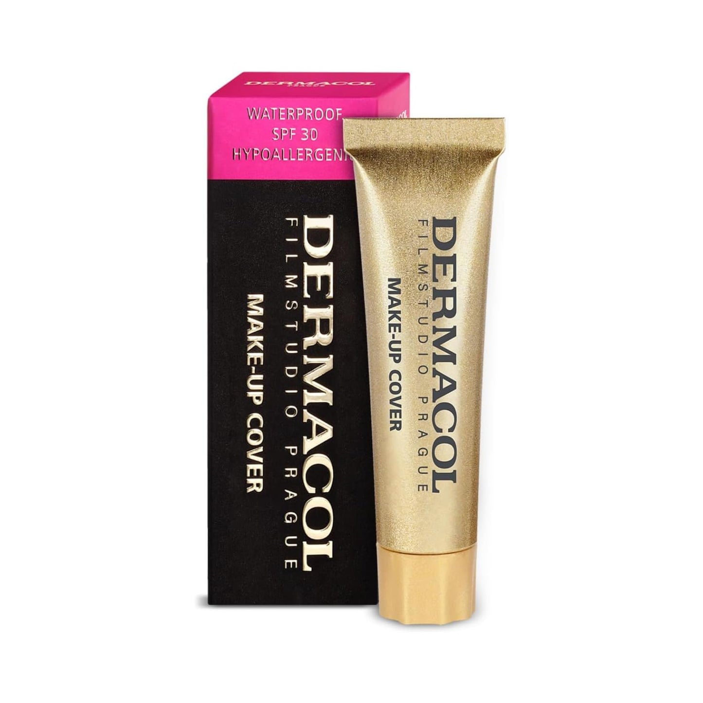 Dermacol - Mini Full Coverage Foundation 13g, Liquid Makeup Matte Foundation with SPF 30, Waterproof Foundation for Oily Skin, Acne, & Under Eye Bags, Long-Lasting Makeup Products