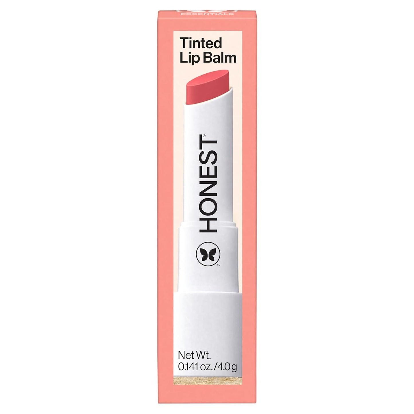 Moisturizing Vegan Tinted Lip Balm - Antioxidant-Rich Acai Extracts & Avocado Oil | Paraben-Free, Summer Melon