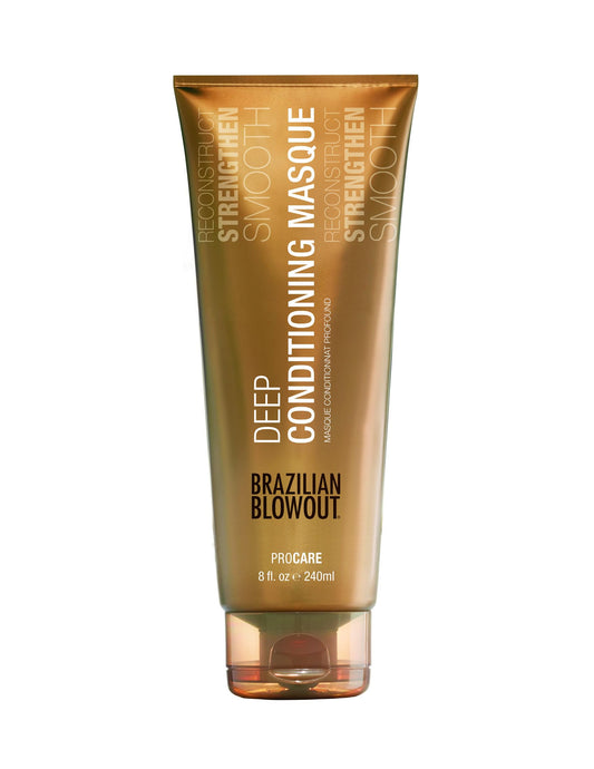 BRAZILIAN BLOWOUT Deep Conditioning Masque, Repair, Hydrate & Smooth, 8 oz
