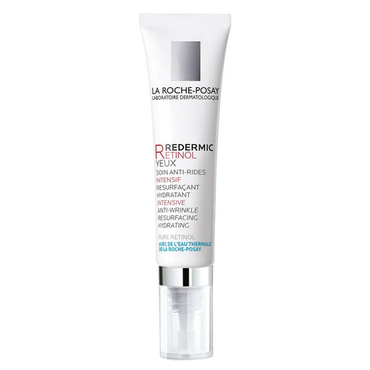 La Roche-Posay Redermic R Eyes Retinol Eye Cream, Anti-Aging Eye Cream to Reduce Wrinkles and Dark Circles With Pure Retinol and Caffeine, 0.5 Fl Oz (Pack of 1)