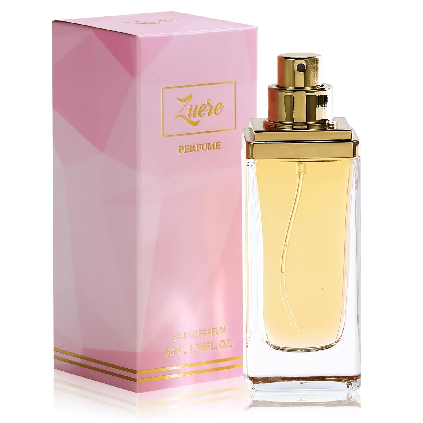Zuere 50ml Travel Size Cacao and Floral Eau de Toilette Spray for Women