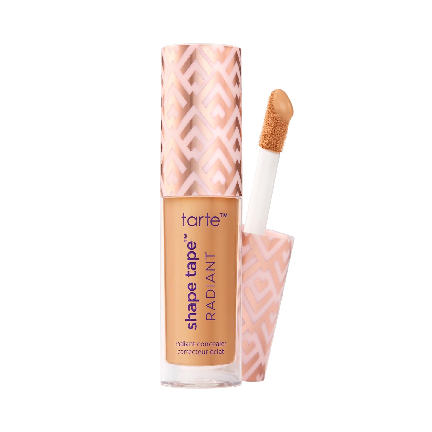 tarte shape tape radiant concealer – Medium-Coverage, Hydrating Finish Under Eye Concealer for Dark Circles, Redness & Discoloration, Vegan, Cruelty-Free, travel size, 35H medium honey