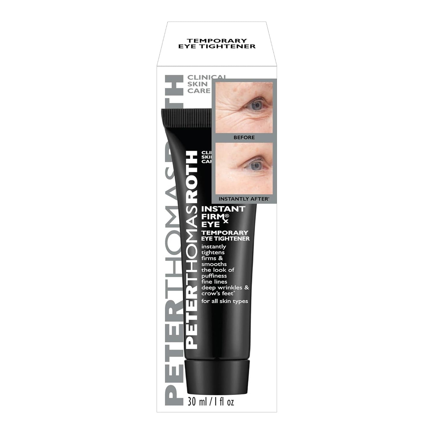 Peter Thomas Roth Instant FIRMx Eye Tightener - Easy-Wear Formula for Firming & Smoothing | Pack of 2