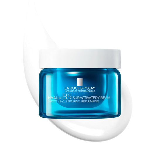La Roche-Posay Hyalu B5 Suractivated Anti-Aging Face & Neck Cream, Firming Face Moisturizer With 3 Types of Hyaluronic Acid for All Skin Types, 72hr Hydration + Anti-Wrinkle, 1.7fl oz