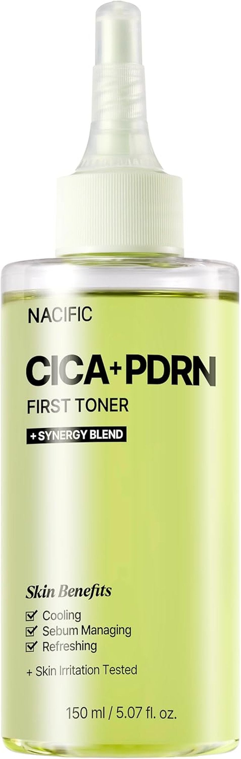 NACIFIC CICA PDRN First Toner - Soothing Centella Asiatica Formula for Sensitive Skin | 5.07 fl oz (150ml)
