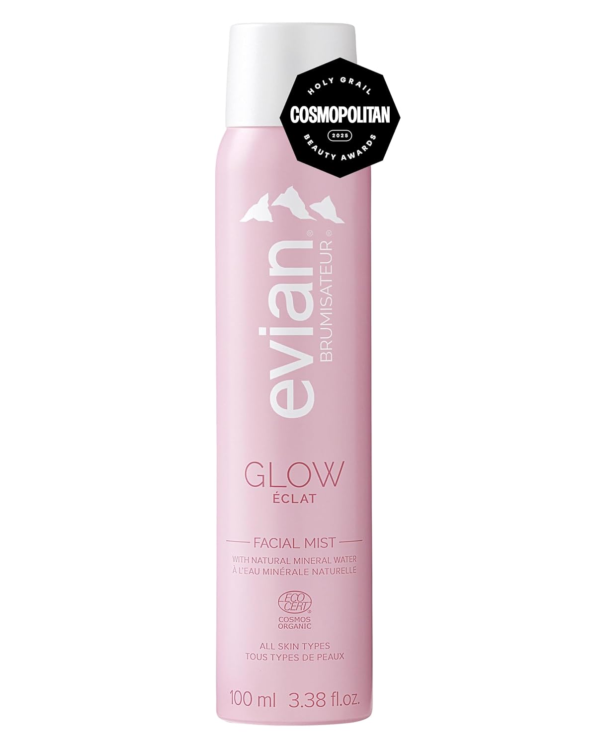 Evian Facial Spray - Hydrating Face Mist with Natural Mineral Water & Plant Extracts | 3.38 oz