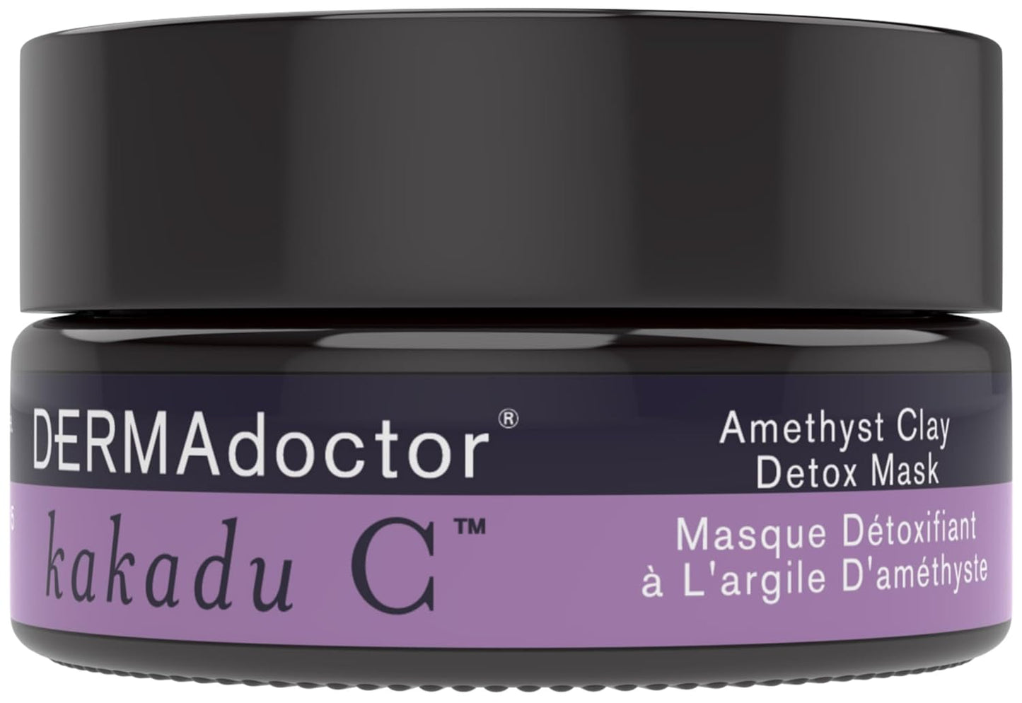 DERMAdoctor Clay Mask - Bentonite & Kaolin Clay Facial Detox | Pore Minimizer, Illuminator - 1.69 oz