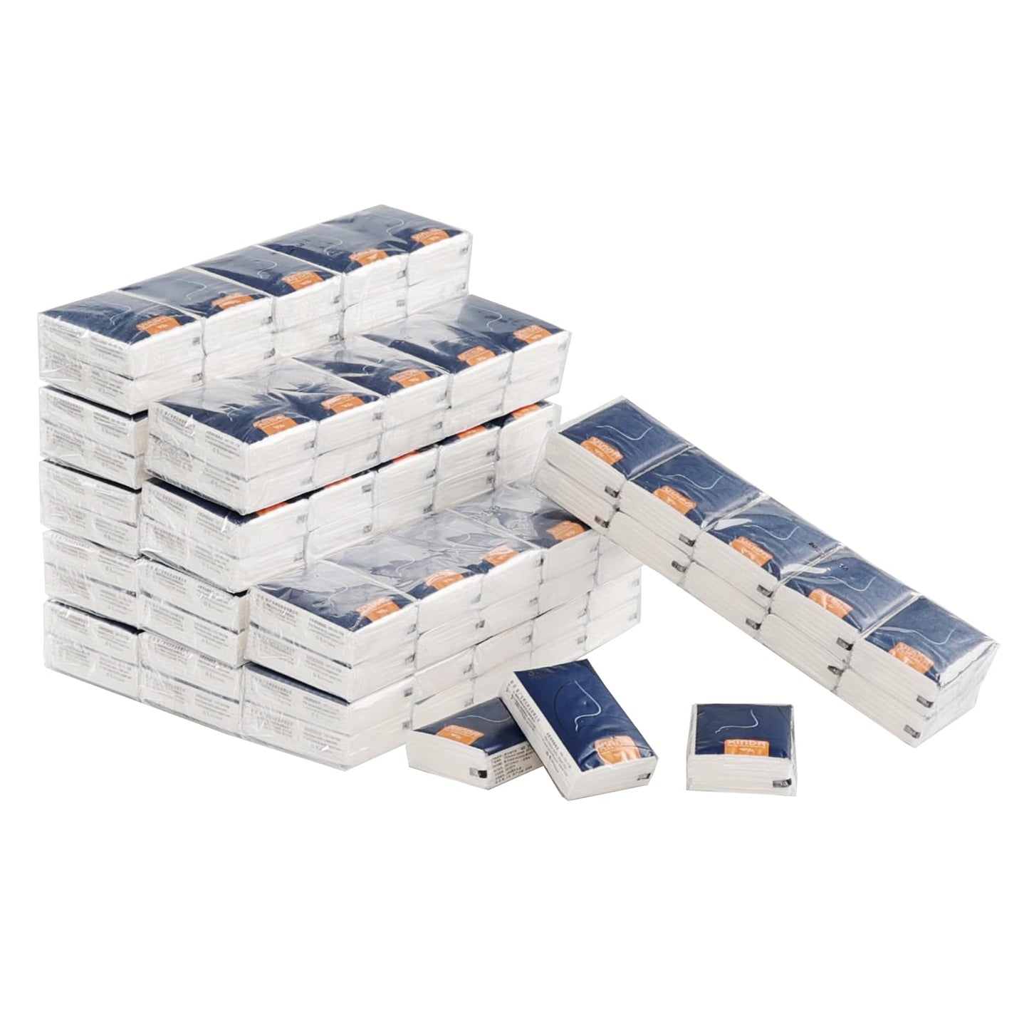 Jandson 120 Pack Facial Tissue Pocket Size, 4-Ply Small Soft Facial Tissues
