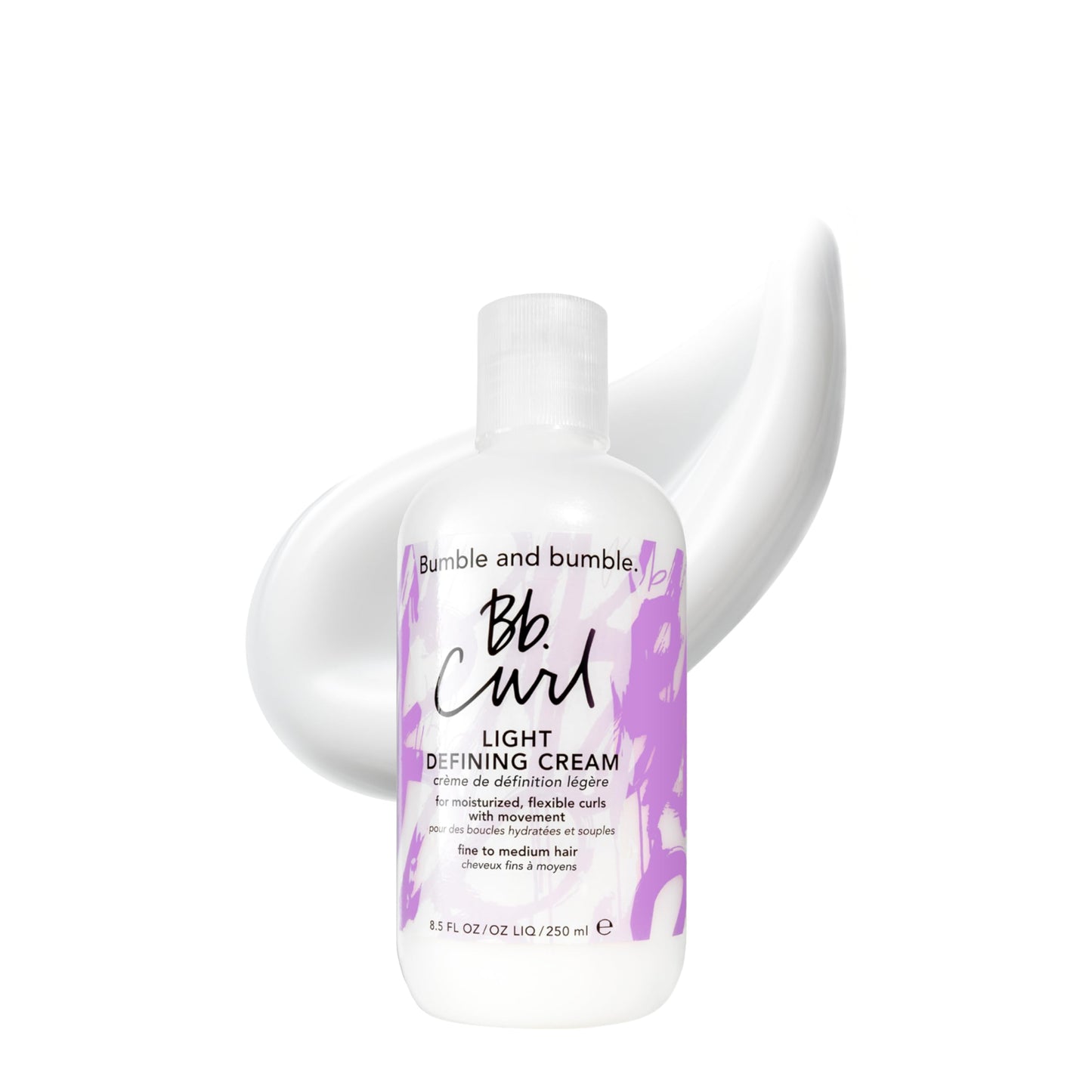 Bumble and bumble. Curl Defining Styling Cream | Moisture and Definition|Fine to Medium Curly, Wavy Hair | Anti Frizz | Hold and Shine | With Jojoba Avocado+ Coconut Oils | Standard Size, 8.5 Fl Oz