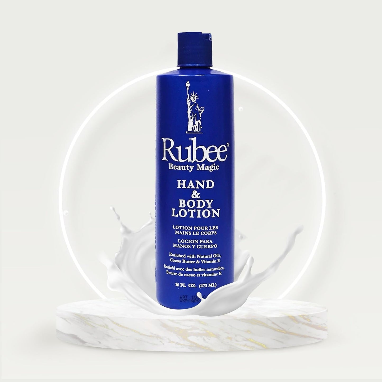 Rubee Beauty Magic Hand & Body Lotion 16 Oz. (Case of 6)