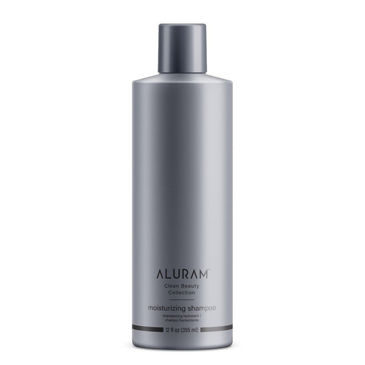 ALURAM Coconut Water Moisturizing Shampoo for Men and Women, Clean Hydration and Shine for Medium to Coarse Textured Hair, 12 Fl Oz
