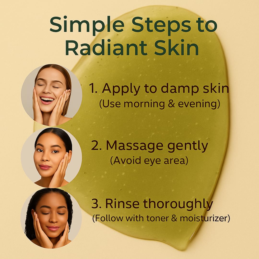 INSANE GLOW Exfoliating Cleansing Gel with Mineral Granules for Sensitive Skin – Purifies Pores, Smooths & Refines Skin with Ginkgo Biloba & Red Algae. Dermatologically Tested, Gentle Daily Use