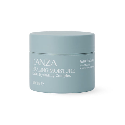 L'ANZA Healing Moisture Moi Moi Hair Masque, Moisturizes and Refreshes Dry and Coarse Hair, Rich With Bamboo Codifying Complex, Sulfate-free, Paraben-free, Gluten-free Formula (6.8 Fl Oz)