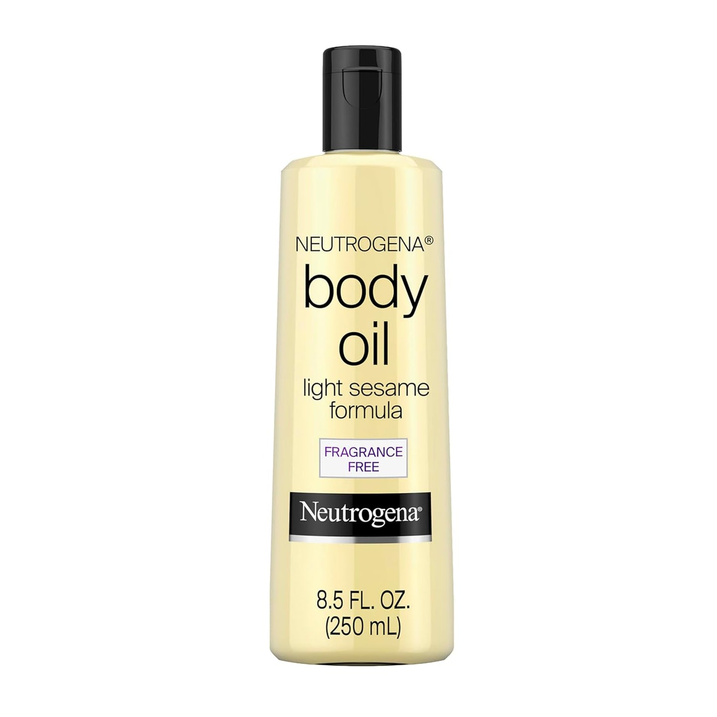 Neutrogena Body Oil - Lightweight Fragrance-Free Moisturizer for Silky Skin | 8.5 fl oz Bottle