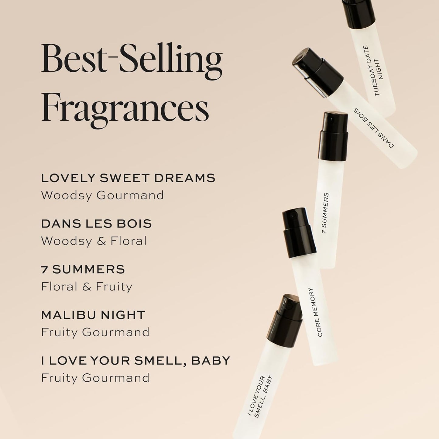 Dime Beauty Perfume Sampler, Hypoallergenic, Clean Perfumes, Eau de Toilette For Women