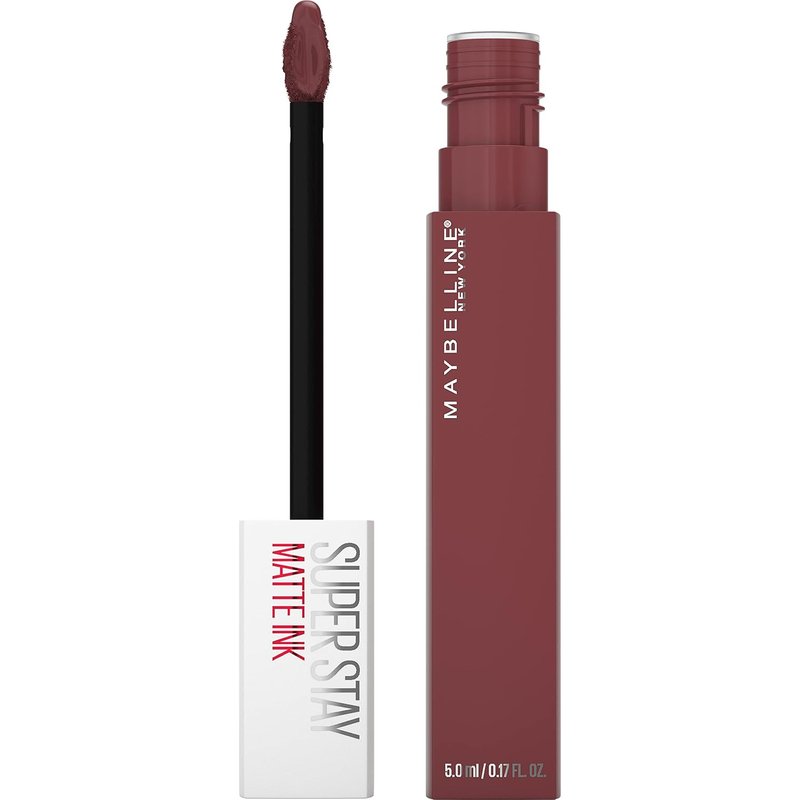 Maybelline Super Stay Matte Ink Liquid Lipstick - Long Lasting High Impact Color | Mover Brown & Lover Mauve