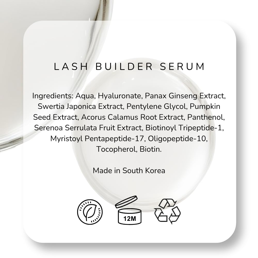 EMANI Eyelash Growth Serum by Emani - Clinically Tested for Longer, Thicker, Fuller Lashes in 6–8 Weeks - Hexapeptide, Biotin & Ginseng Formula, Safe for Extensions, 0.10 Fl. Oz.