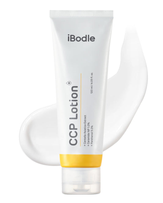 iBodle CCP Lotion, Hydrating Korean Skin Care, Deep Moisturizing, Soothing sensitive Itchy Skin with Centella Asiatica, Ceramide & Panthenol, Skin Barrier with Patented Ingredient 4.05 fl oz