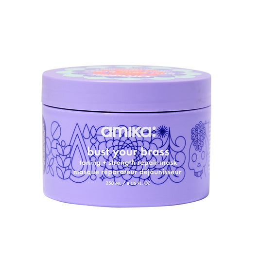 amika bust your brass toning + strength repair mask