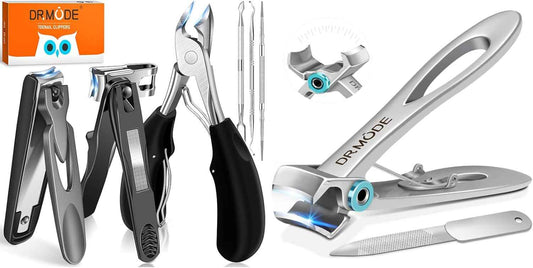 Heavy Duty Toenail Clippers for Seniors | Wide Opening for Thick & Ingrown Nails