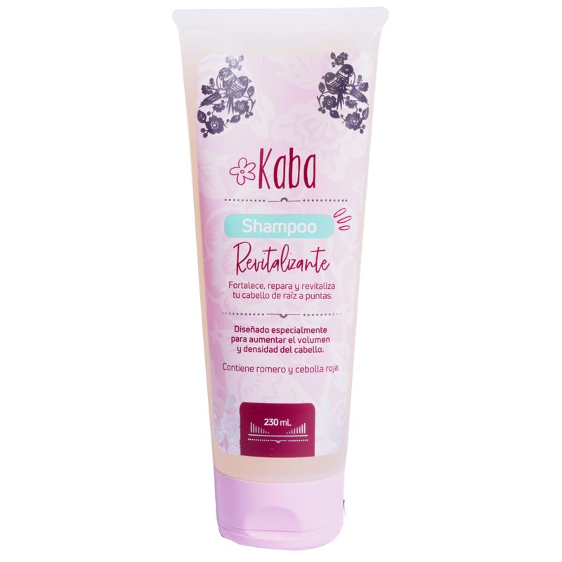 D'Luchi Kaba Revitalizing Rosemary Shampoo with Red Onion for Thicker, Fuller, Stronger and Healthier Hair, Free of Sulfates, Dyes and Parabens - 7.8 Oz