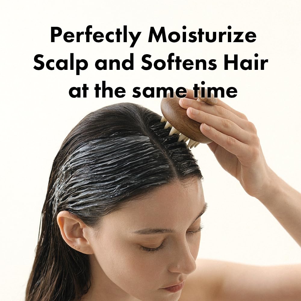 RATED GREEN Cold Brew Hibiscus Moisturizing Scalp Pack w. Sugar Maple | Deep Moisture Mask for Dry Scalp | Silicone-Free, Korean Vegan Formula | 1.69 fl oz (Pack of 5)