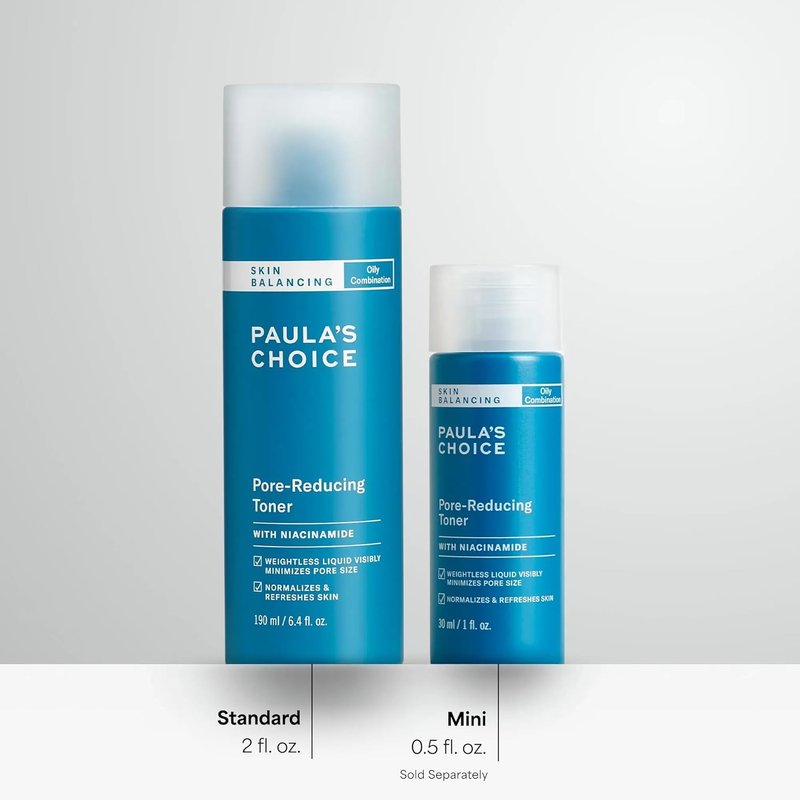 Paula's Choice Skin Balancing Toner - Pore-Reducing Niacinamide Formula for Oily & Combination Skin | Hydrating & Fragrance-Free