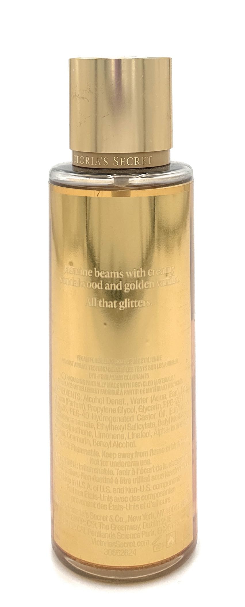 Victoria's Secret Fragrant Scented Mist 8.4 Fl Oz Gilded Vanilla