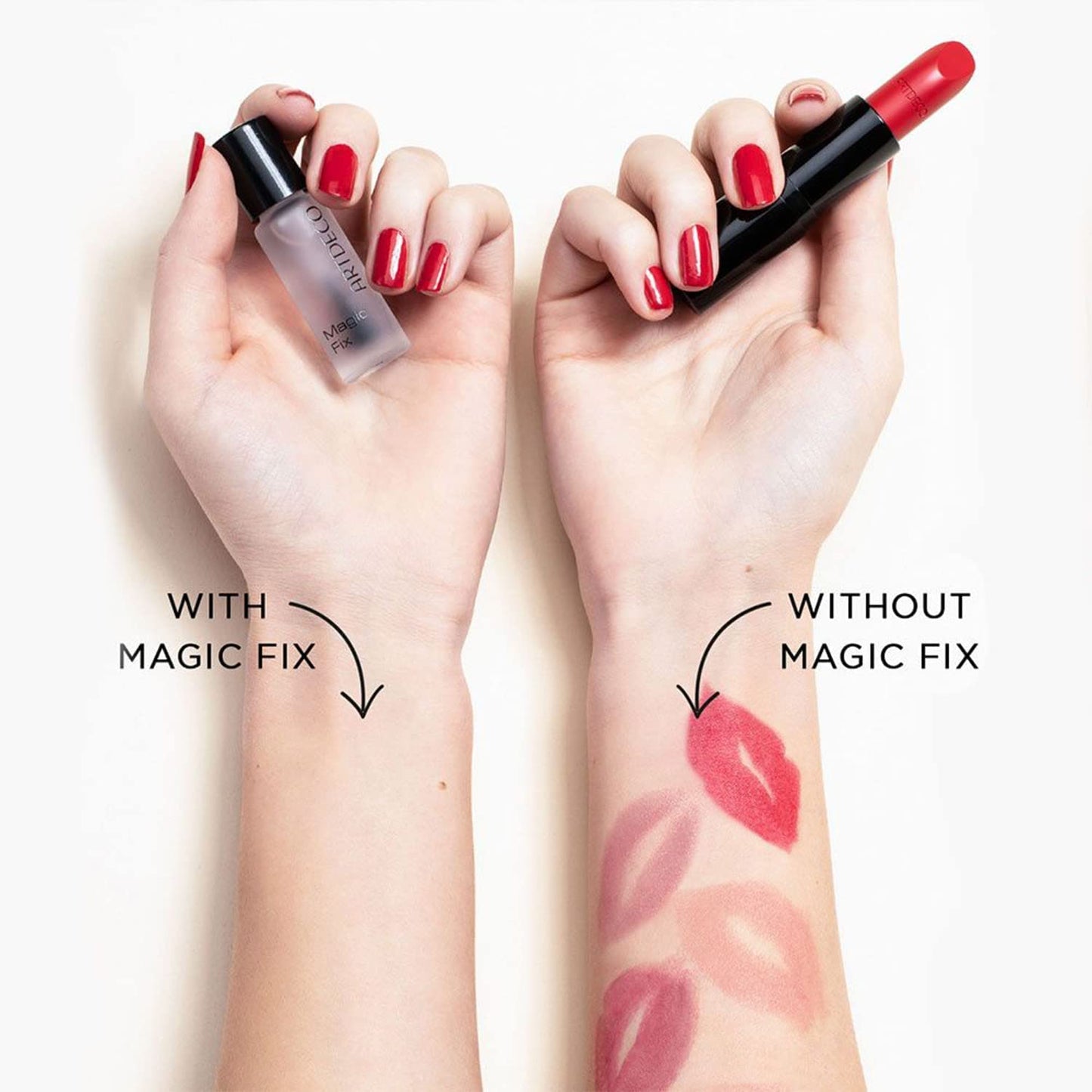 ARTDECO MAGIC FIX – lipstick sealer for kiss-proof lips - long-lasting & waterproof - lip care & lip moisturizer - lip gloss with floral scent & woody notes - lip makeup - lip care - 0.16 Fl Oz